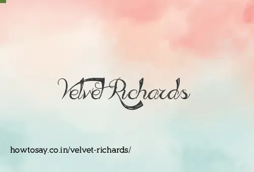 Velvet Richards