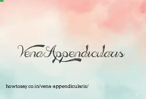 Vena Appendicularis