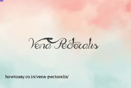 Vena Pectoralis