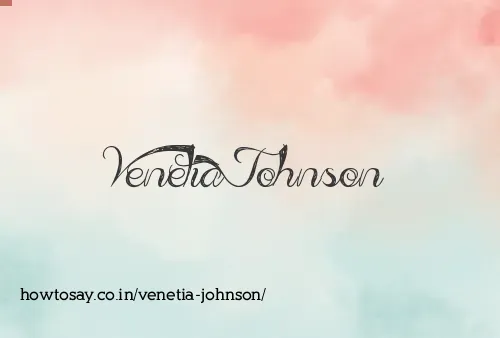 Venetia Johnson
