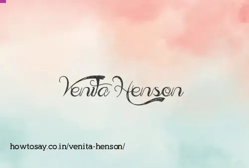 Venita Henson
