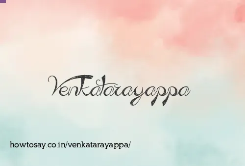 Venkatarayappa