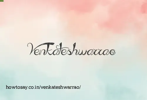 Venkateshwarrao