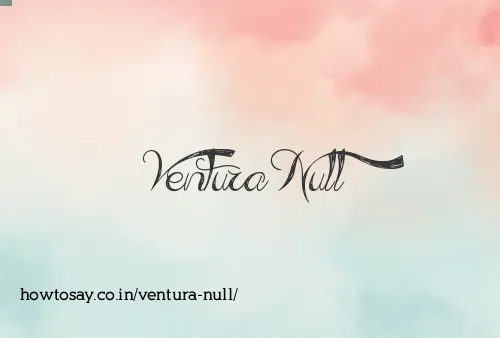 Ventura Null