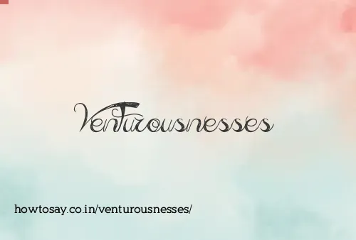 Venturousnesses