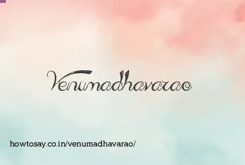 Venumadhavarao