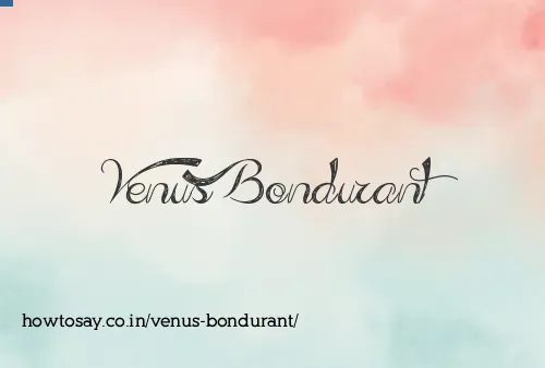Venus Bondurant