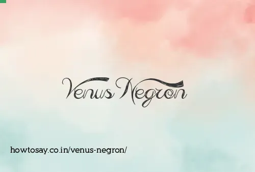Venus Negron