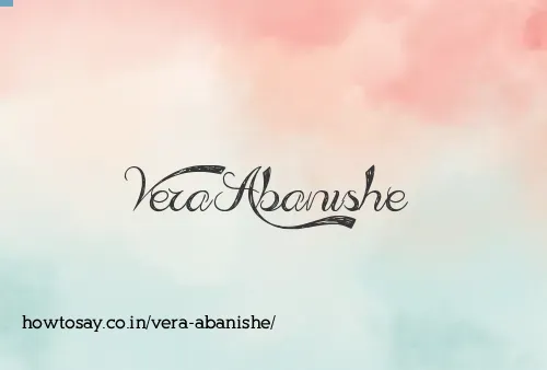 Vera Abanishe