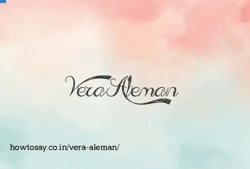 Vera Aleman