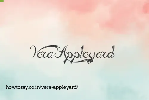 Vera Appleyard
