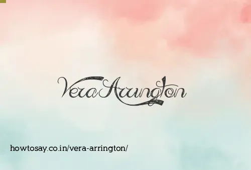 Vera Arrington