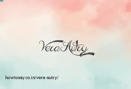 Vera Autry