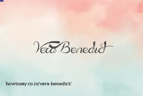 Vera Benedict