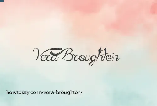 Vera Broughton