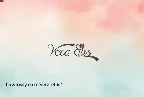 Vera Ellis