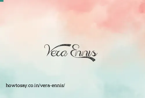 Vera Ennis