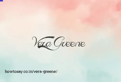 Vera Greene
