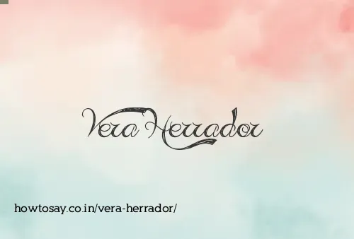 Vera Herrador
