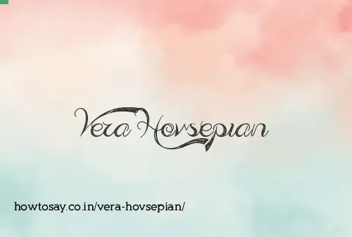 Vera Hovsepian