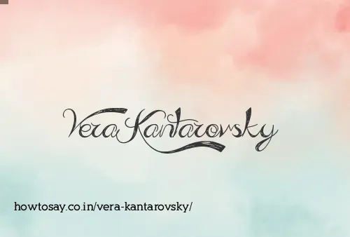 Vera Kantarovsky
