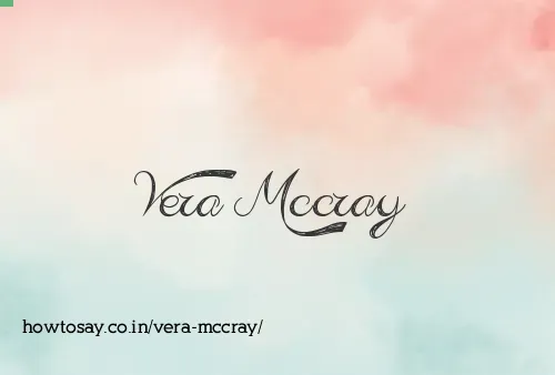 Vera Mccray