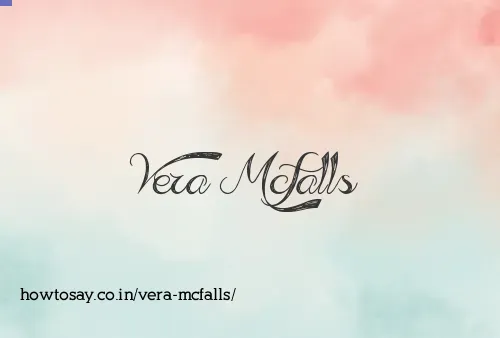 Vera Mcfalls