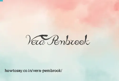 Vera Pembrook