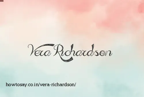 Vera Richardson