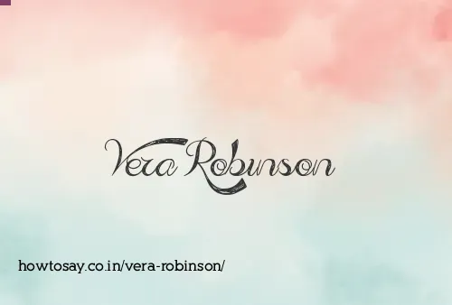 Vera Robinson