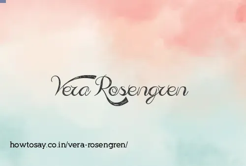 Vera Rosengren