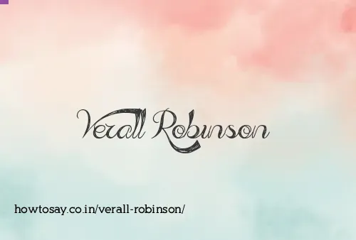Verall Robinson