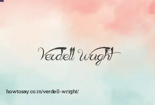 Verdell Wright