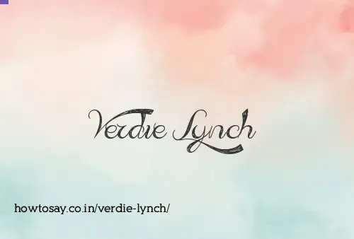 Verdie Lynch