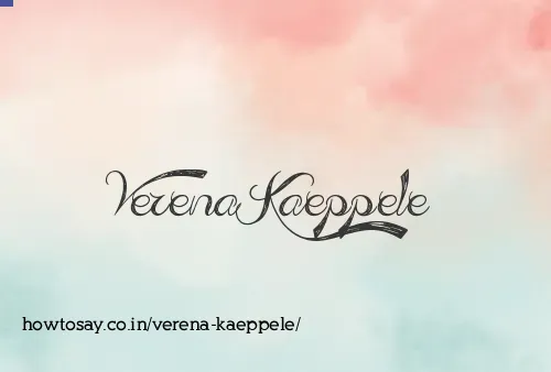 Verena Kaeppele