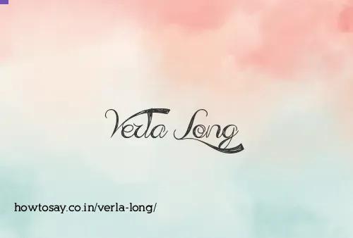 Verla Long