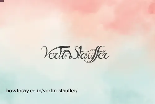 Verlin Stauffer