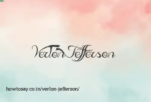 Verlon Jefferson