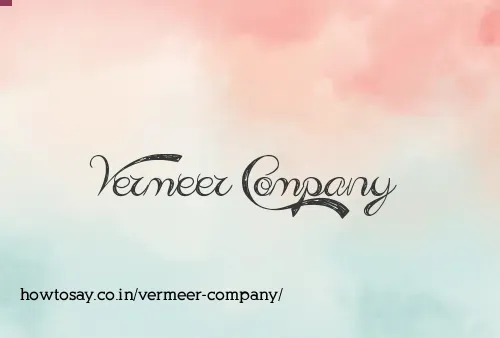 Vermeer Company