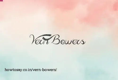 Vern Bowers