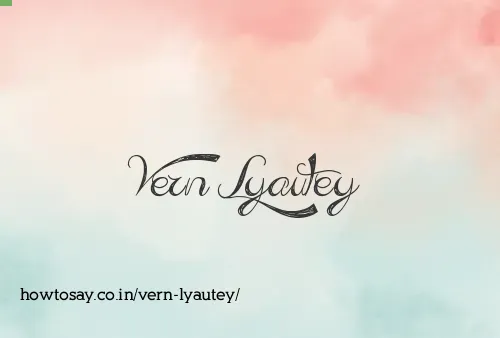 Vern Lyautey