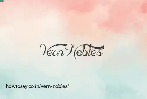 Vern Nobles