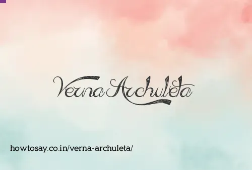 Verna Archuleta