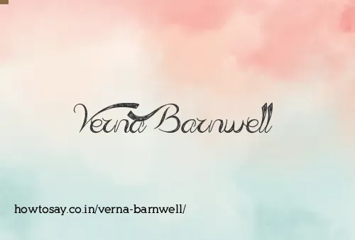 Verna Barnwell
