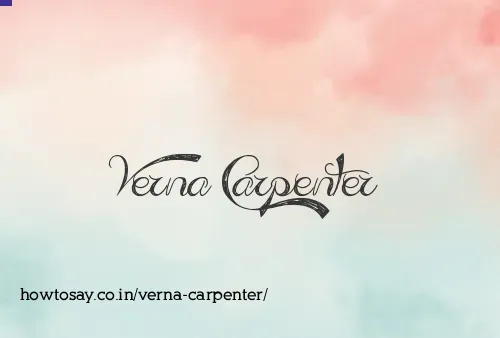 Verna Carpenter