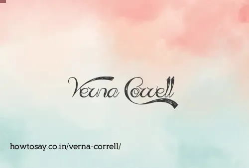 Verna Correll