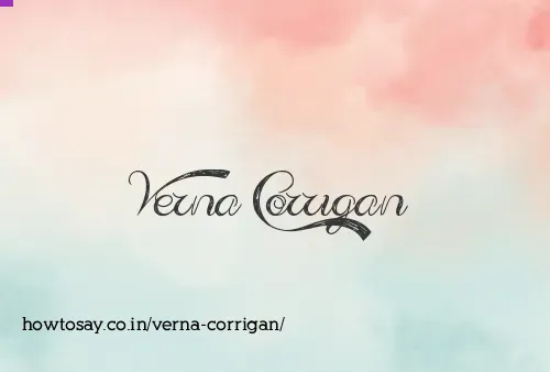 Verna Corrigan