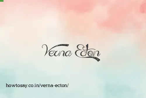 Verna Ecton