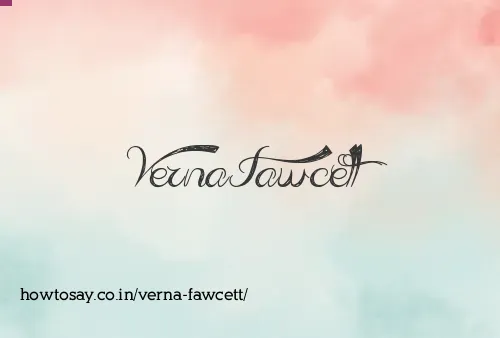 Verna Fawcett