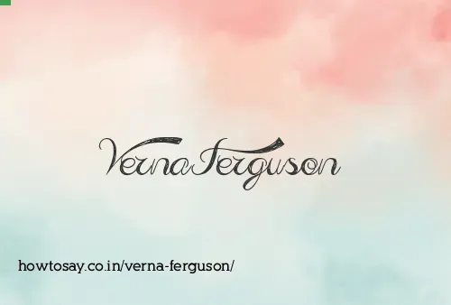 Verna Ferguson